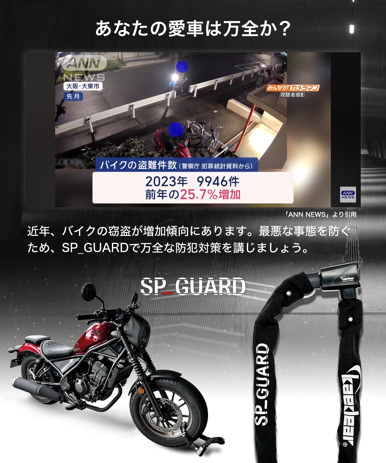盗難防止ロック – 株式会社Kaedear【カエディア公式】Yokohama Moto Accessory