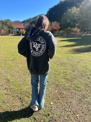 VINTAGE BLACK HOODIE