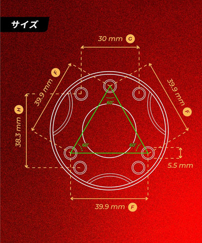 Base Mount Ball Mount (1 inch/circle) KDR-R5-1