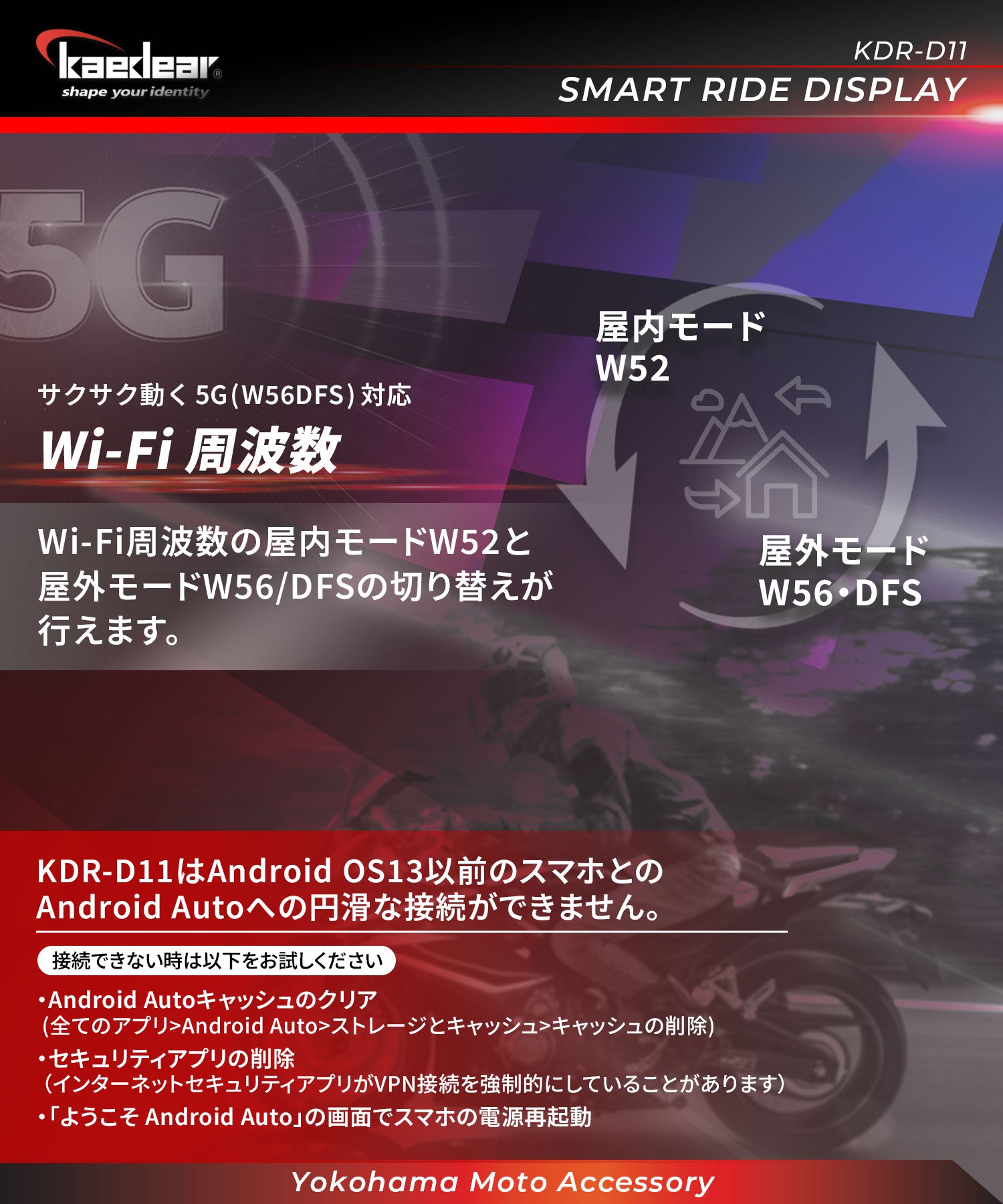 スマートライドディスプレイ KDR-D11 – 株式会社Kaedear【カエディア 