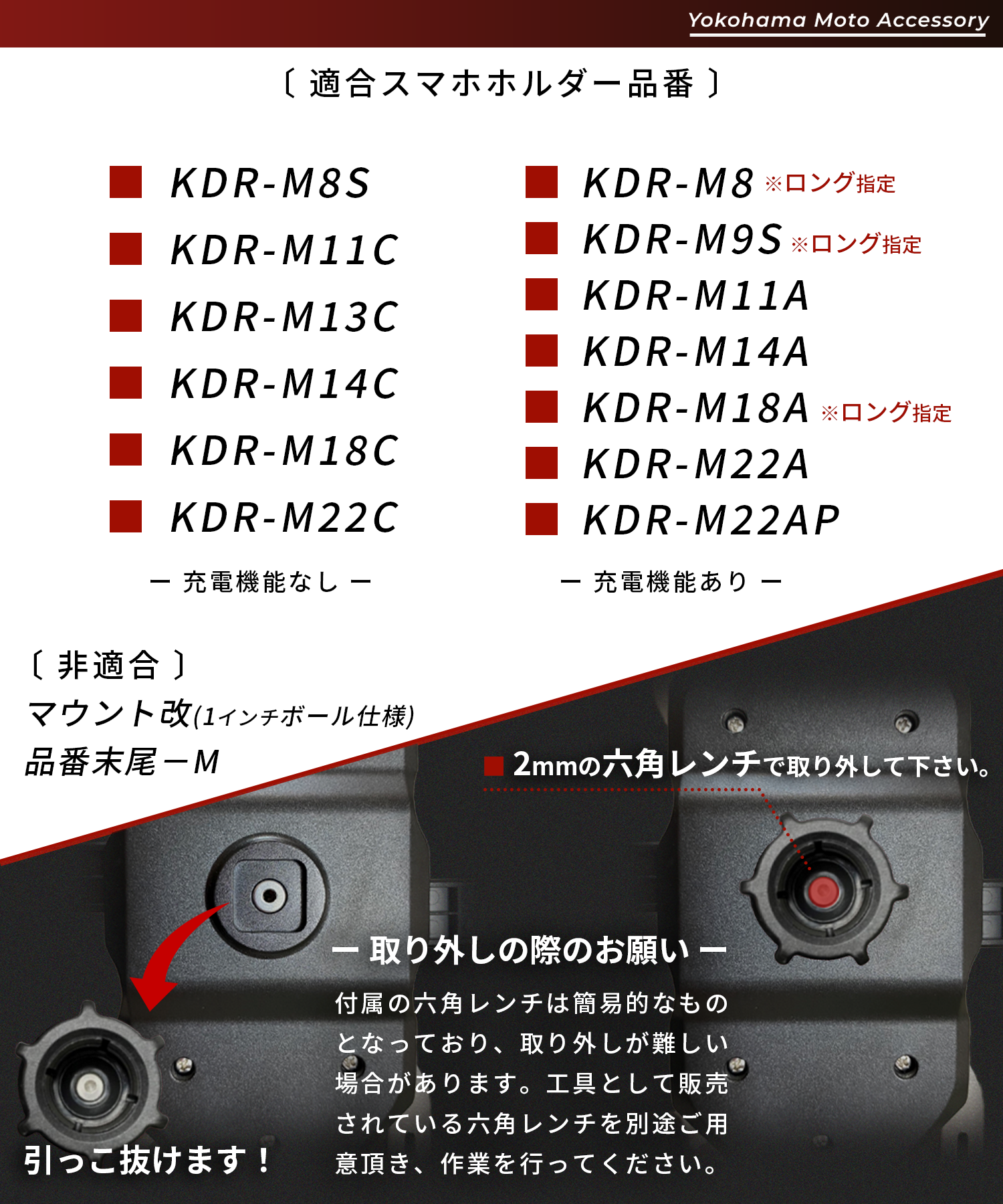 バイブアブソーバー KDR-M0