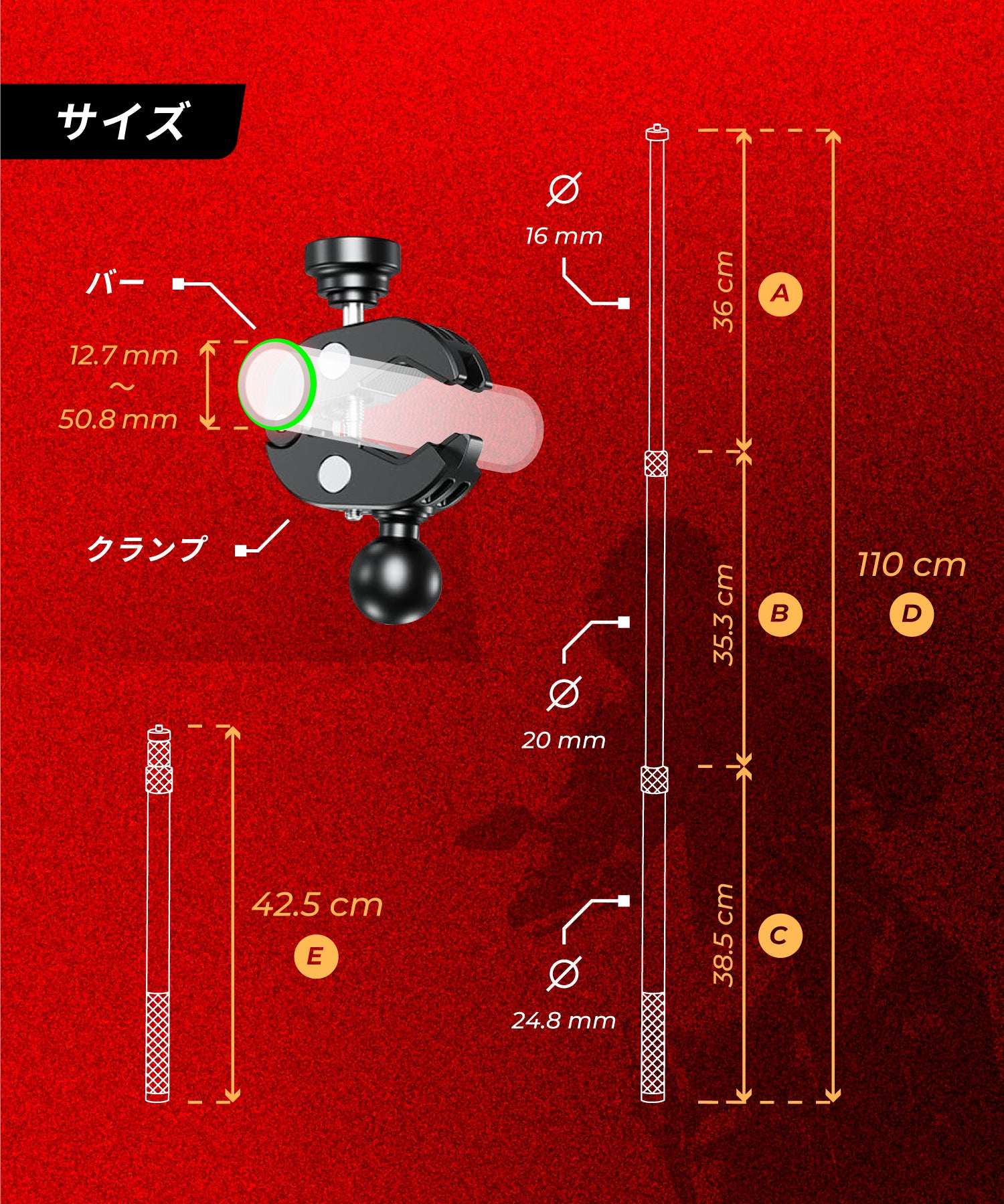 GOPRO & INSTA360アクションカメラマウントキット KDR-QG2 – 株式会社Kaedear【カエディア公式】Yokohama Moto  Accessory