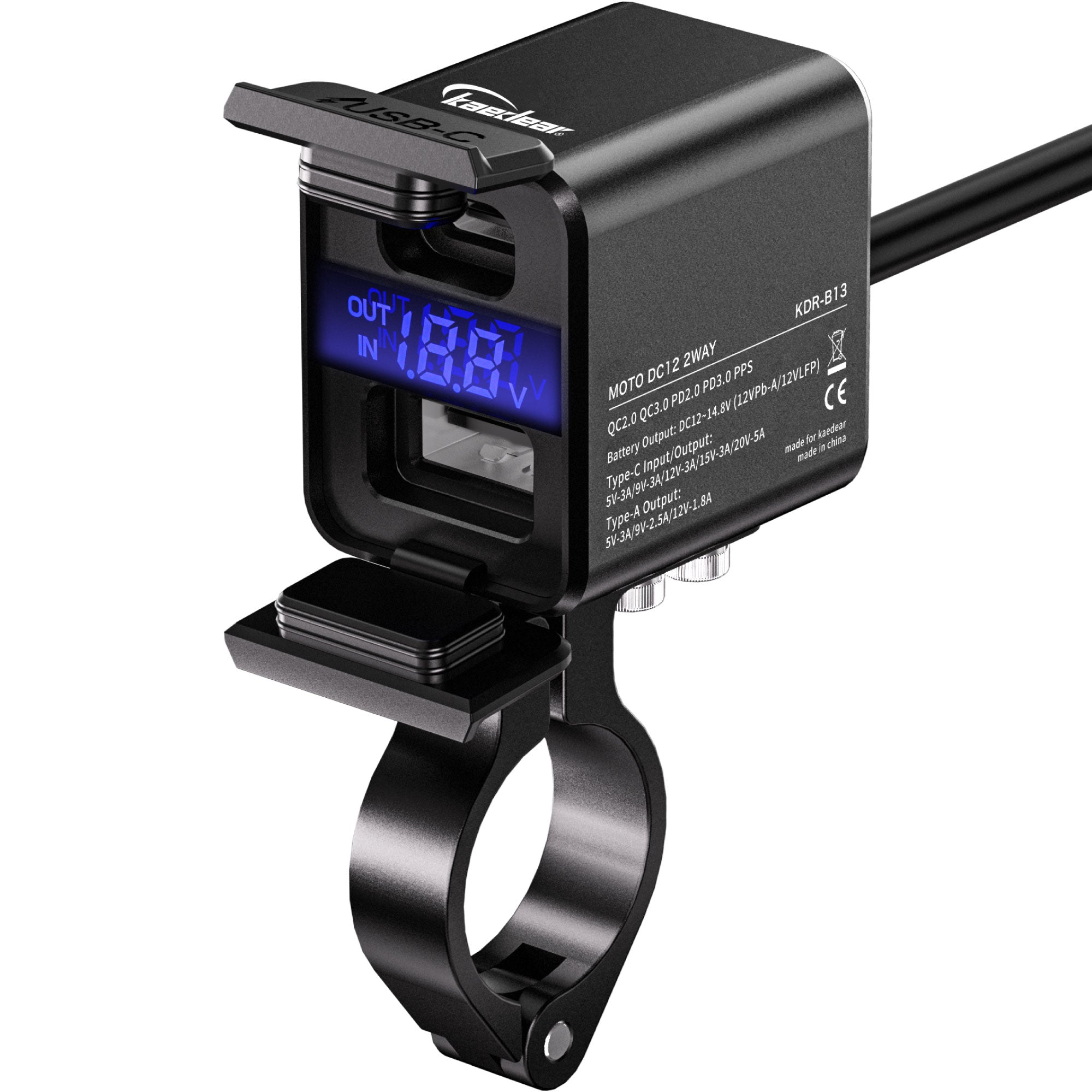 KDR-M3D Clamp USB